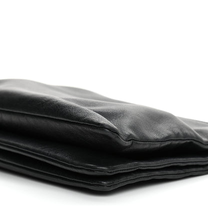 Celine Lambskin Large Trio Crossbody Bag Black 12 of 14