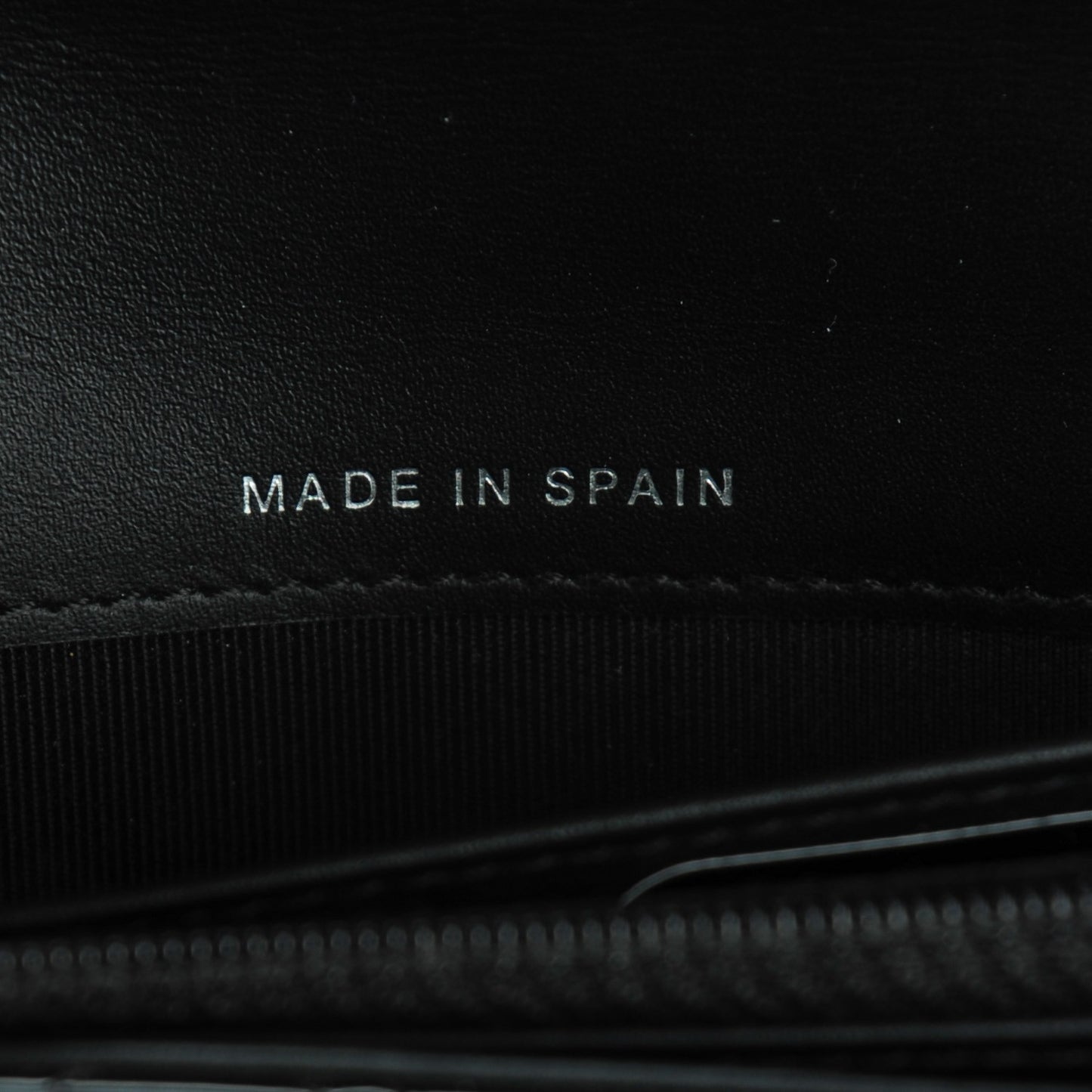 Patent CC Large Gusset Flap Wallet Black
