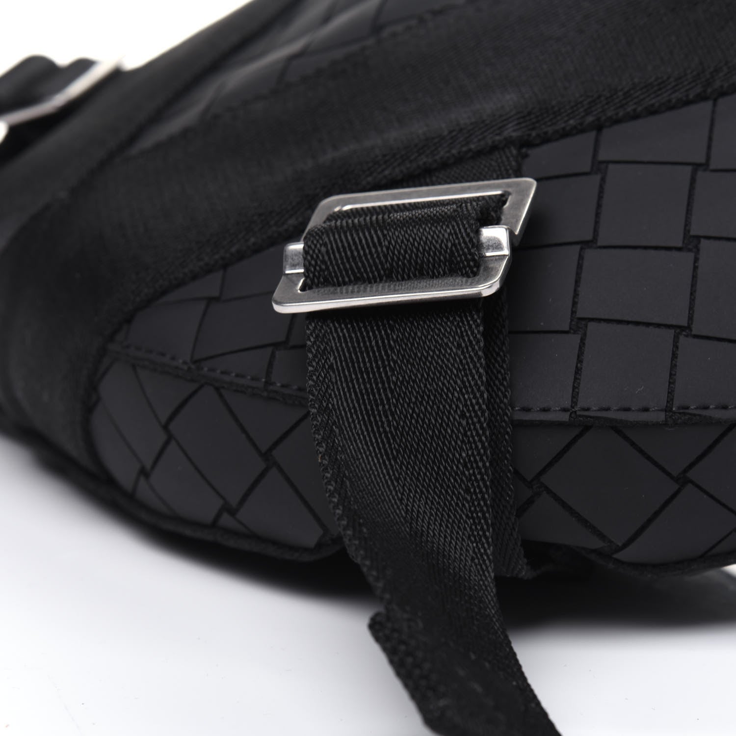 Bottega Veneta Nappa Intrecciato Carved Panels Belt Bag Black 10 of 14