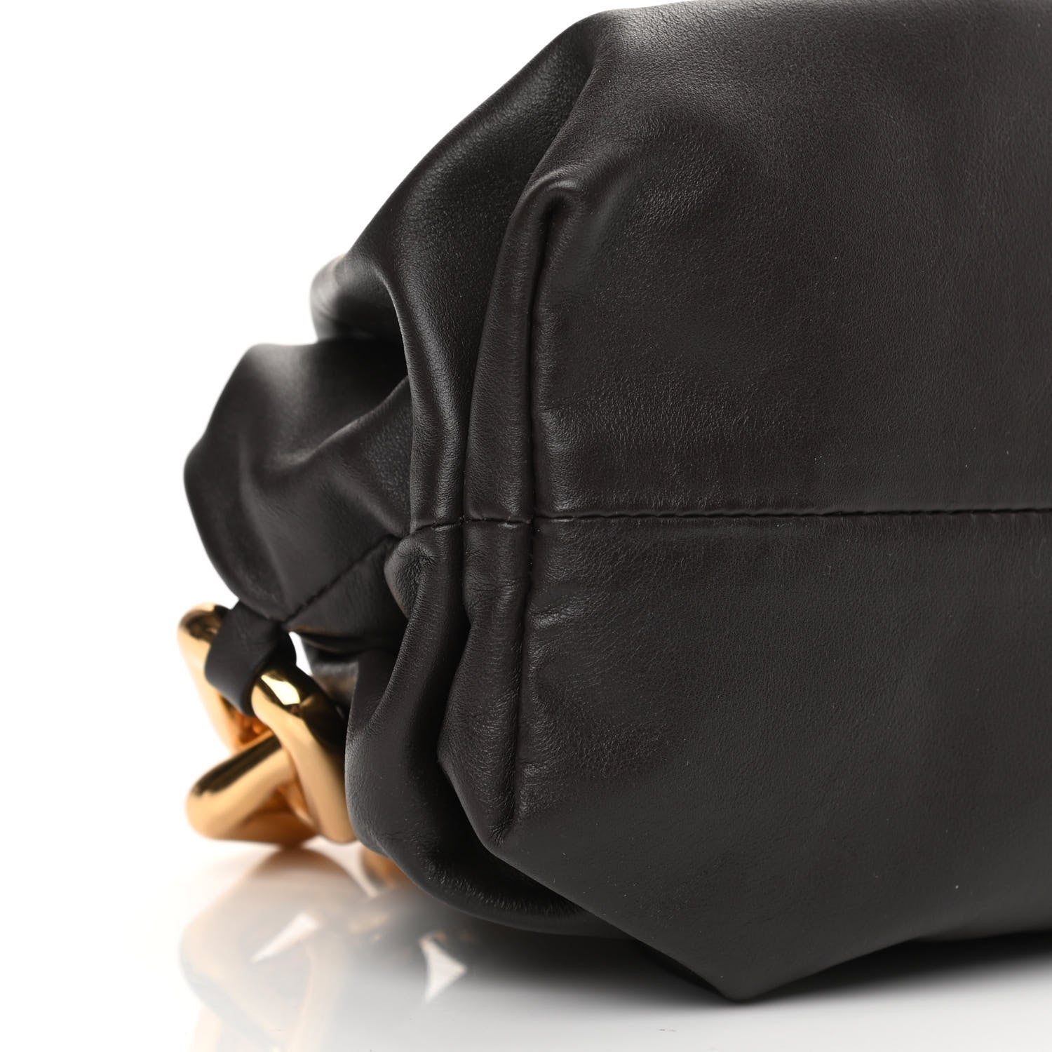 Bottega Veneta Calfskin The Pouch Chain Fondant 9 of 11