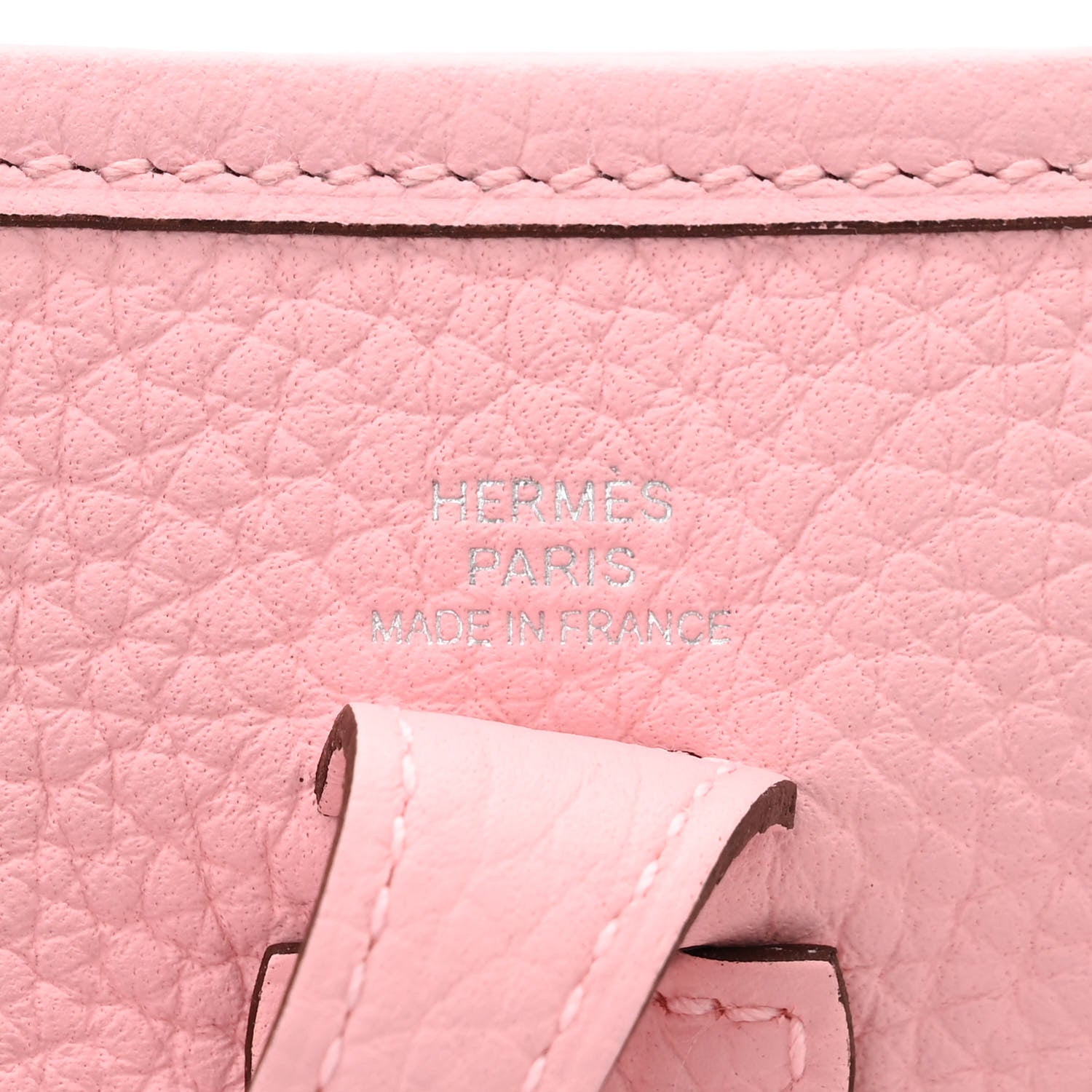 Hermes Taurillon Clemence Evelyne TPM Rose Sakura 6 of 11