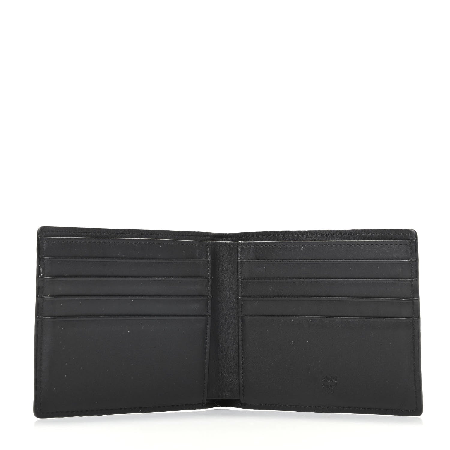 MCM Visetos Bi-Fold Wallet Black 5 of 6
