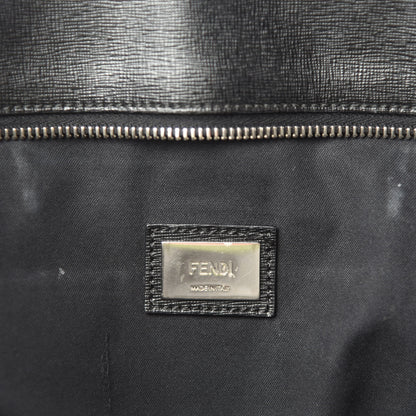 Fendi Vitello Elite Cuoio Monster Buggies Medium Roll Tote Lollypop Black 17 of 19