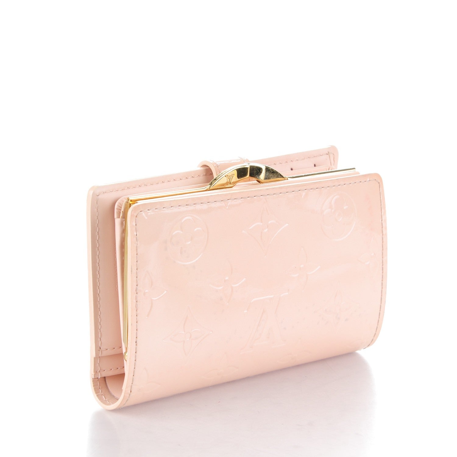 Louis Vuitton Vernis French Purse Wallet Marshmallow 3 of 9