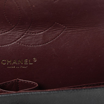 Chanel Caviar Quilted Jumbo Double Flap Black 7 of 17