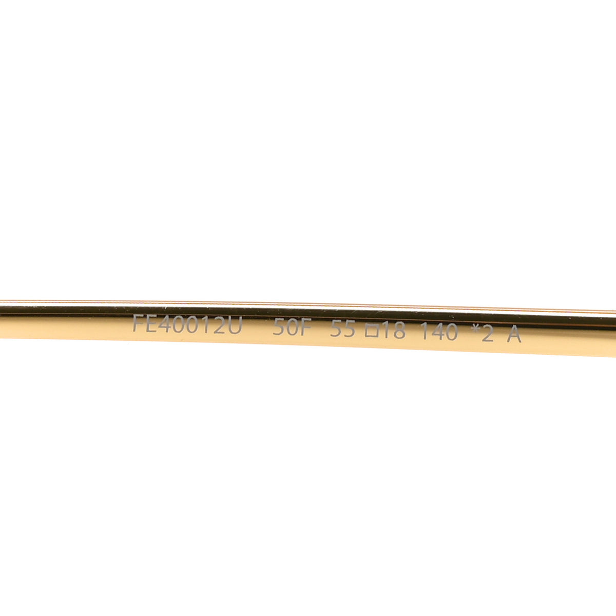 Fendi Acetate FF Butterfly Sunglasses FE40012U Gold Brown 6 of 7