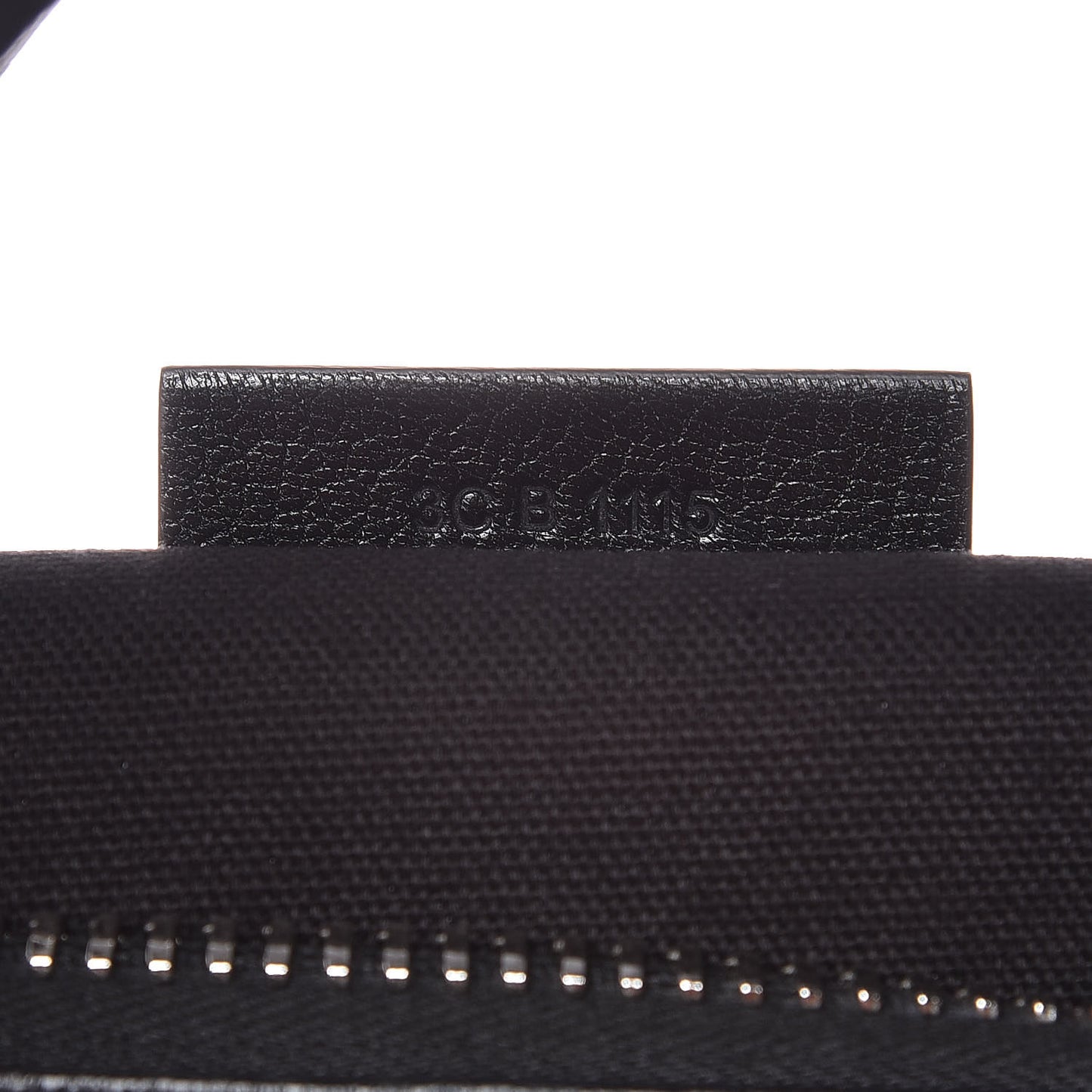 Sugar Goatskin Woven Medium Antigona Black White