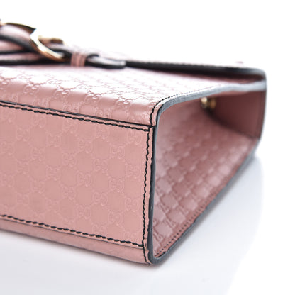 Gucci Microguccissima Medium Emily Chain Shoulder Bag Soft Pink 9 of 12