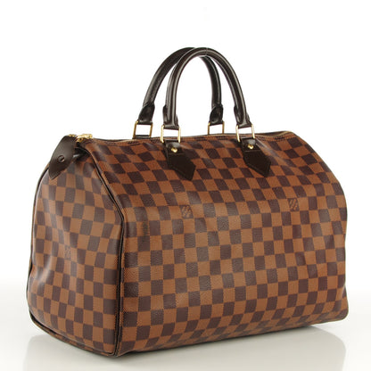 Louis Vuitton Damier Ebene Speedy 35 3 of 8