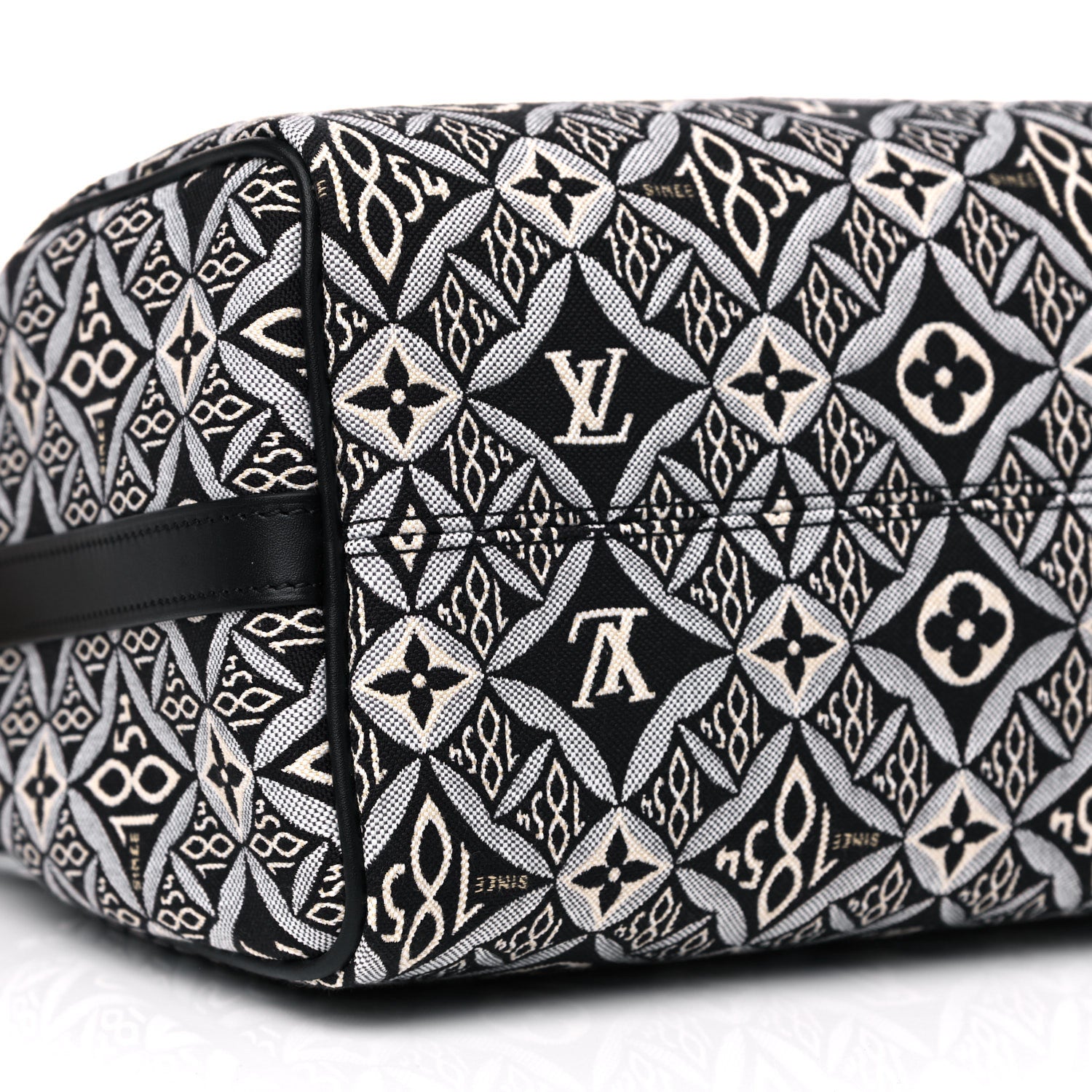 Louis Vuitton Jacquard Since 1854 Speedy Bandouliere 25 Grey 10 of 12