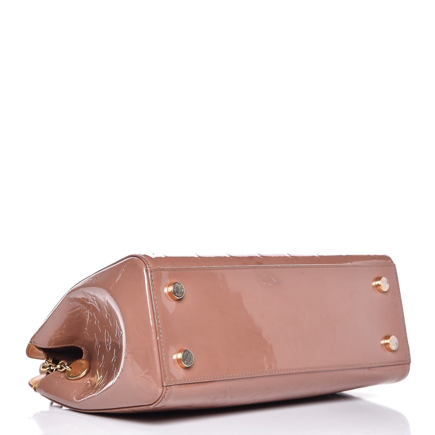 Louis Vuitton Vernis Brea MM Rose Velours 5 of 34
