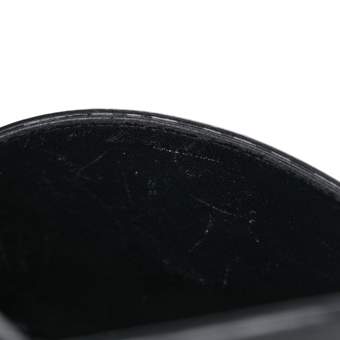 Smooth Calfskin Tassel Belt Bag Black