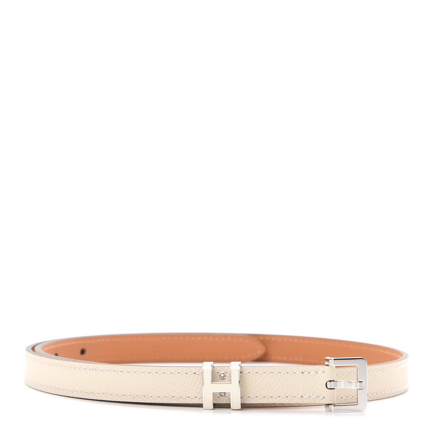 Epsom 15mm Pop H Belt 75 Craie