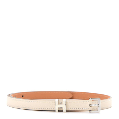 Hermes Epsom 15mm Pop H Belt 75 Craie 1 of 7