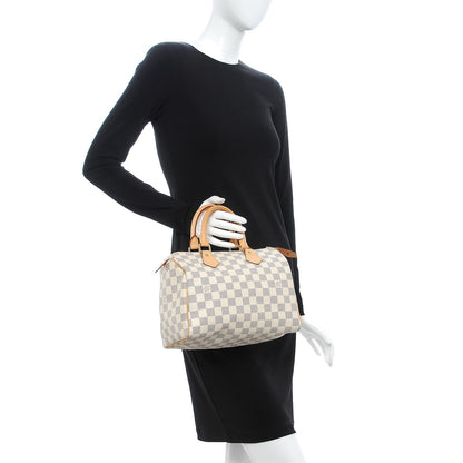 Louis Vuitton Damier Azur Speedy 25 2 of 9