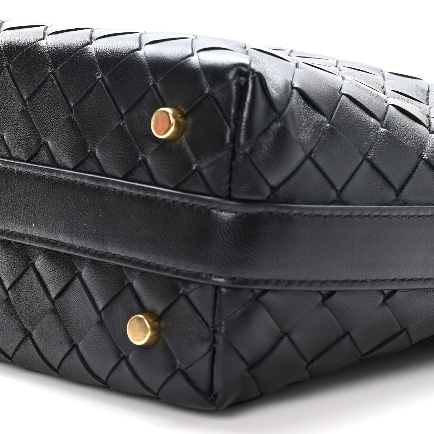Bottega Veneta Calfskin Nappa Intrecciato Mini Wallace Black 11 of 11