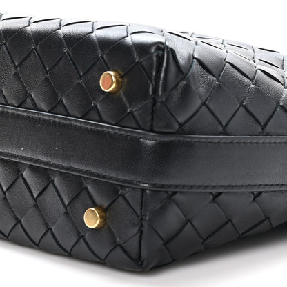 Bottega Veneta Calfskin Nappa Intrecciato Mini Wallace Black 11 of 11