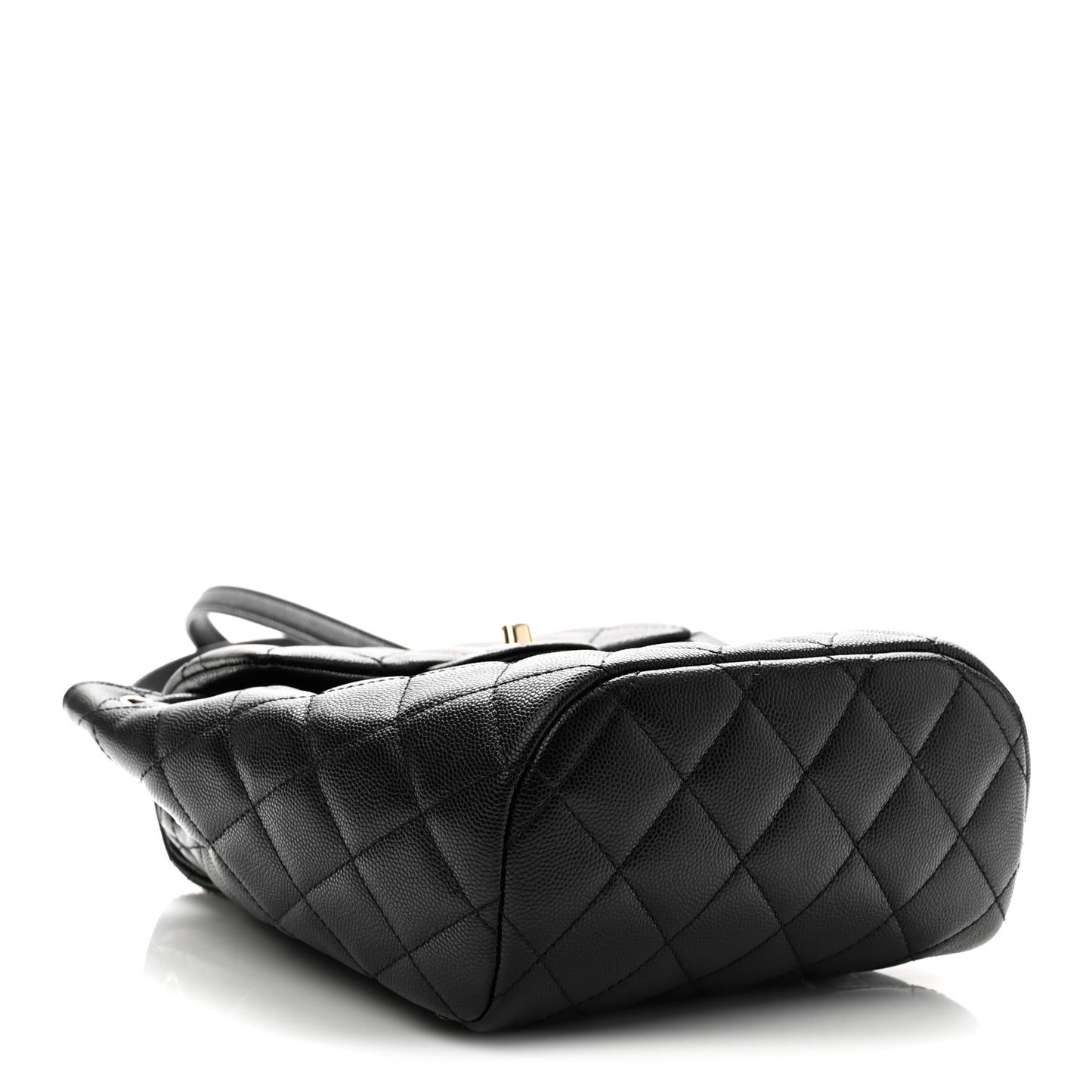 Caviar Quilted Mini Urban Spirit Backpack Black