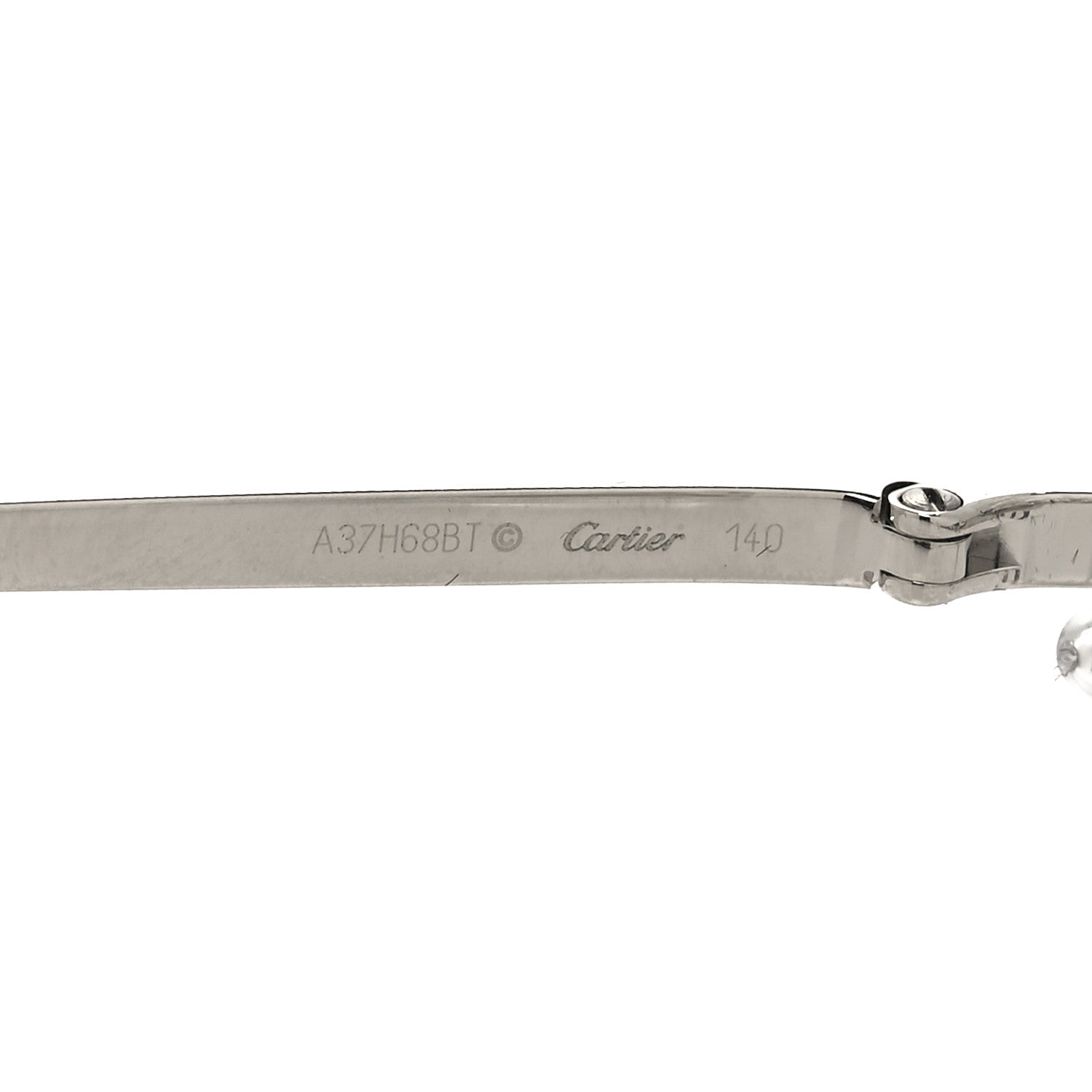 Cartier Panthere De Cartier Eyeglasses Silver 5 of 7