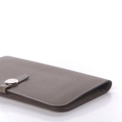 Hermes Togo Dogon Duo Wallet Etoupe 8 of 14