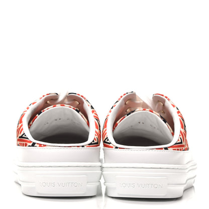 Louis Vuitton Nylon Monogram Crafty Open Back Sneaker 36 7 of 11