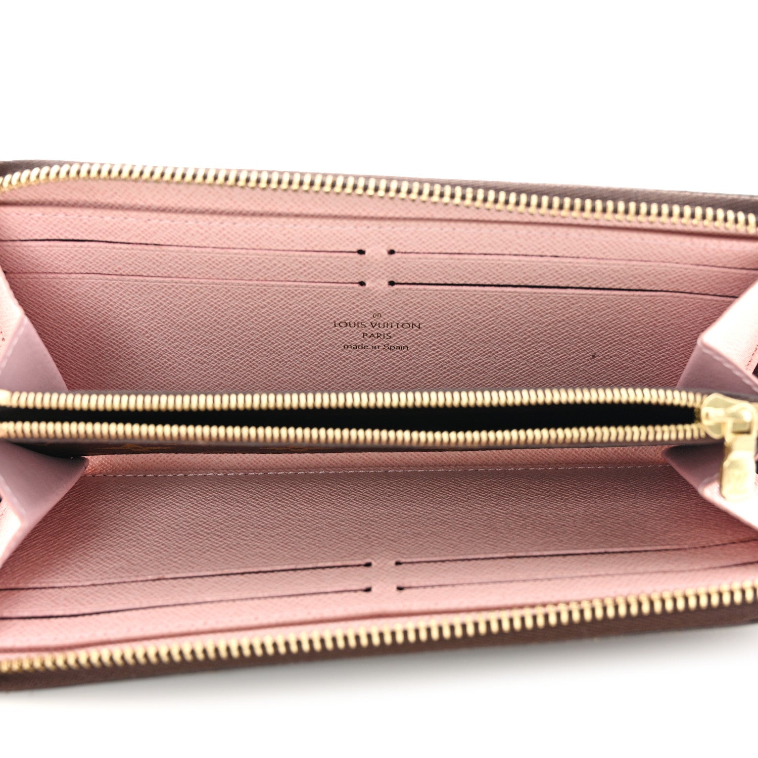 Louis Vuitton Monogram Clemence Wallet Rose Ballerine 5 of 13