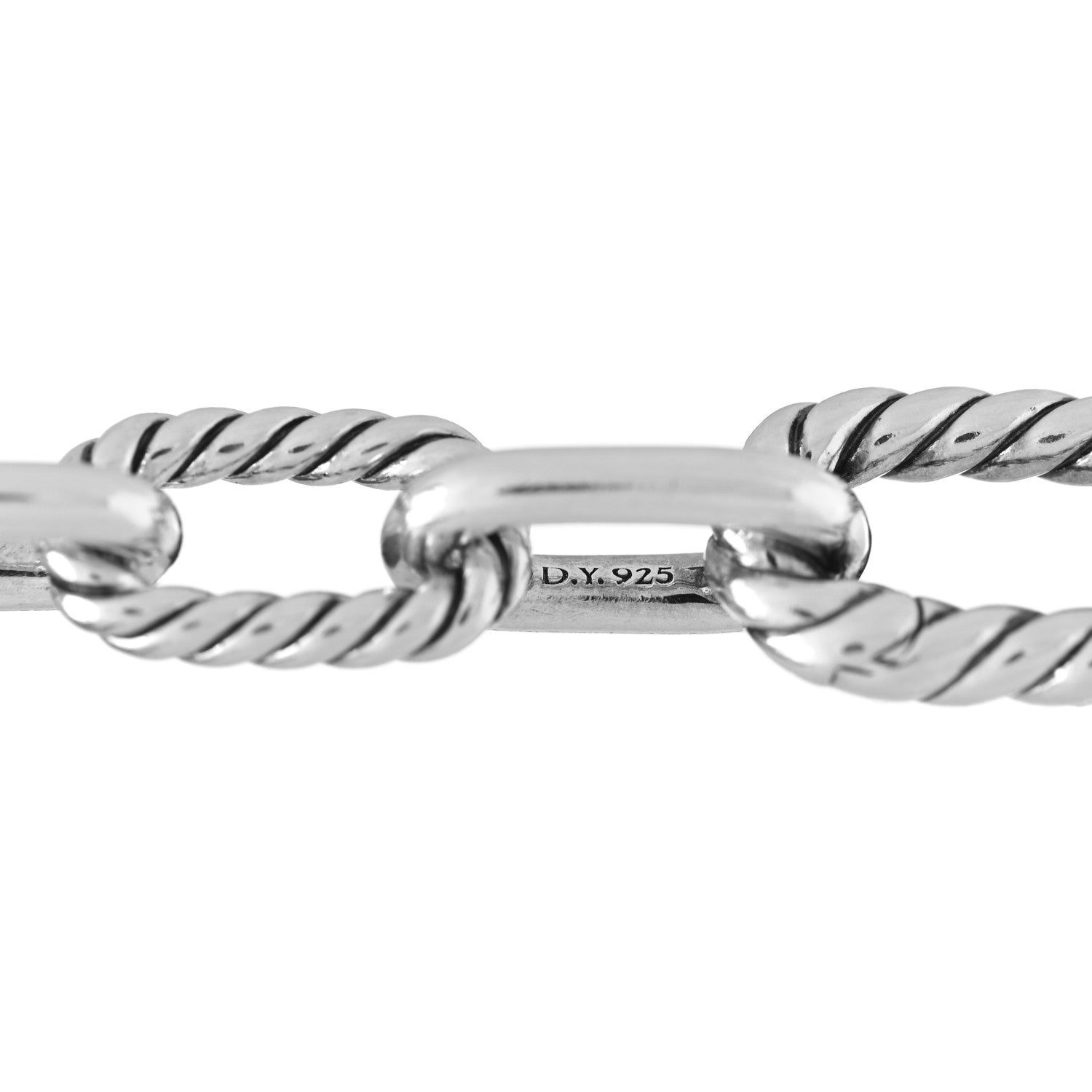 David Yurman Sterling Silver 8.5mm Madison Chain Bracelet 3 of 3