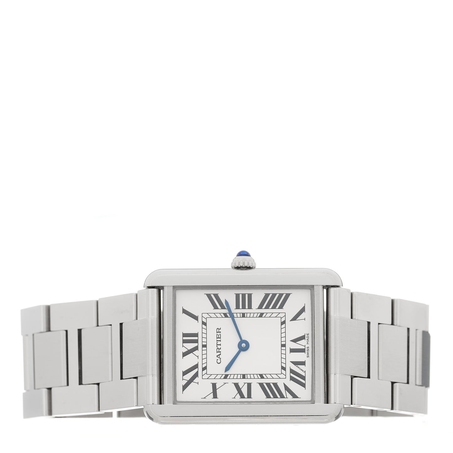 Stainless Steel 27mm Tank Solo Quartz Watch