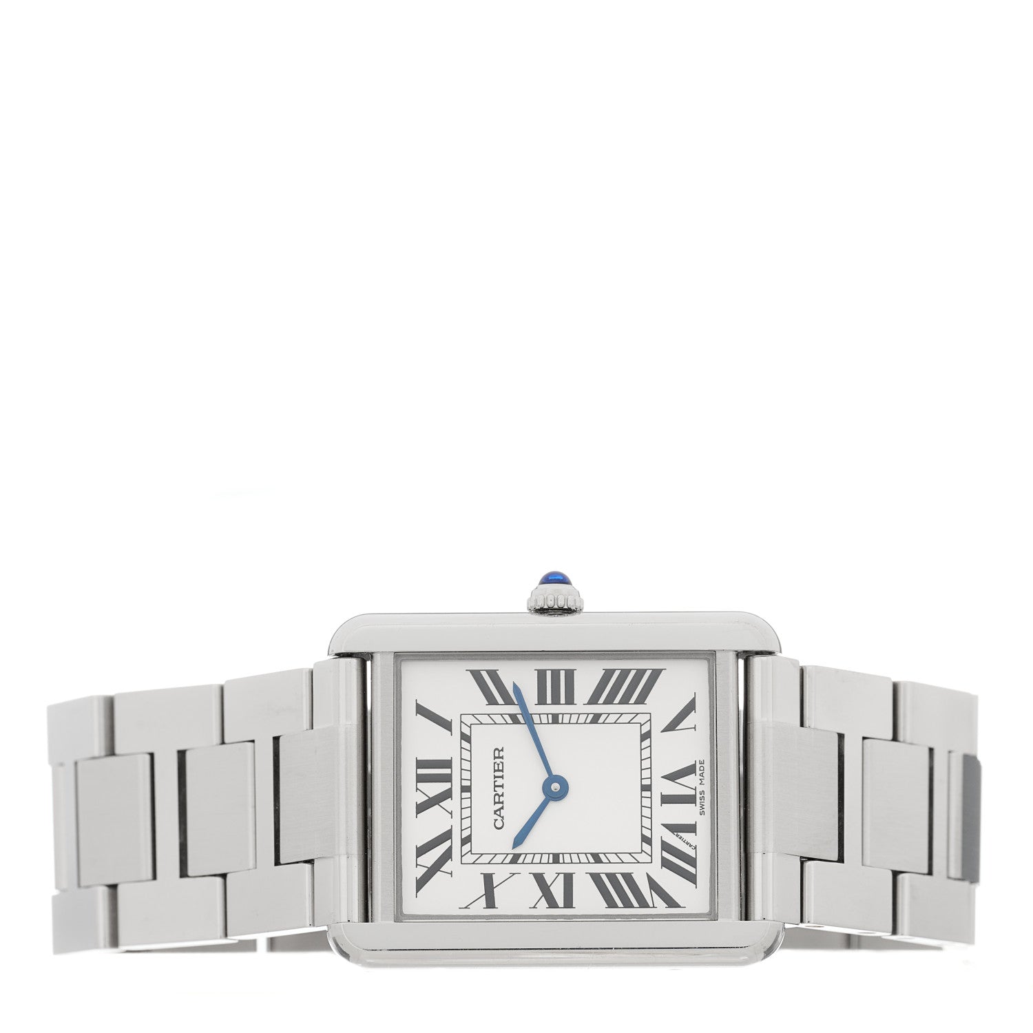 Cartier Stainless Steel 27mm Tank Solo Quartz Watch 2 of 5