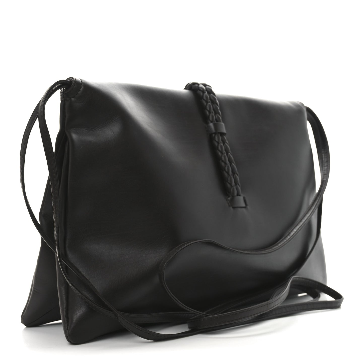 Smooth Calfskin Medium Liberta Shoulder Bag Fondant