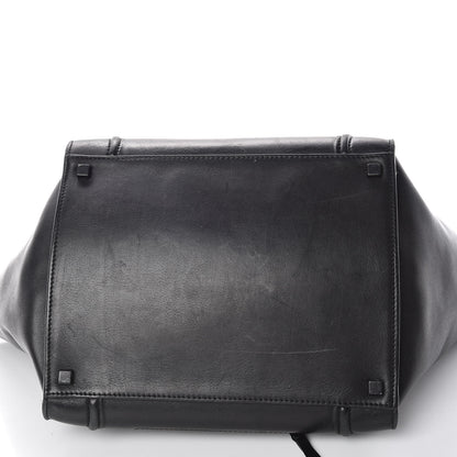 Celine Smooth Calfskin Medium Phantom Luggage Black 26 of 29