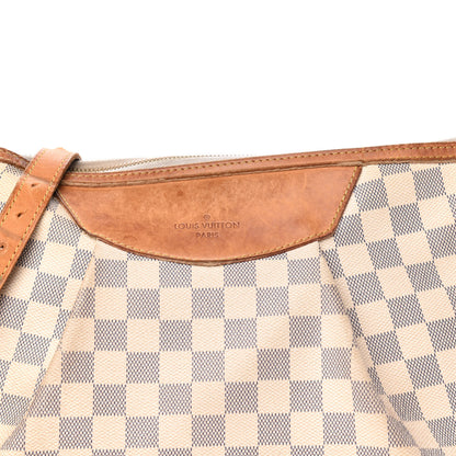 Louis Vuitton Damier Azur Siracusa MM 19 of 20
