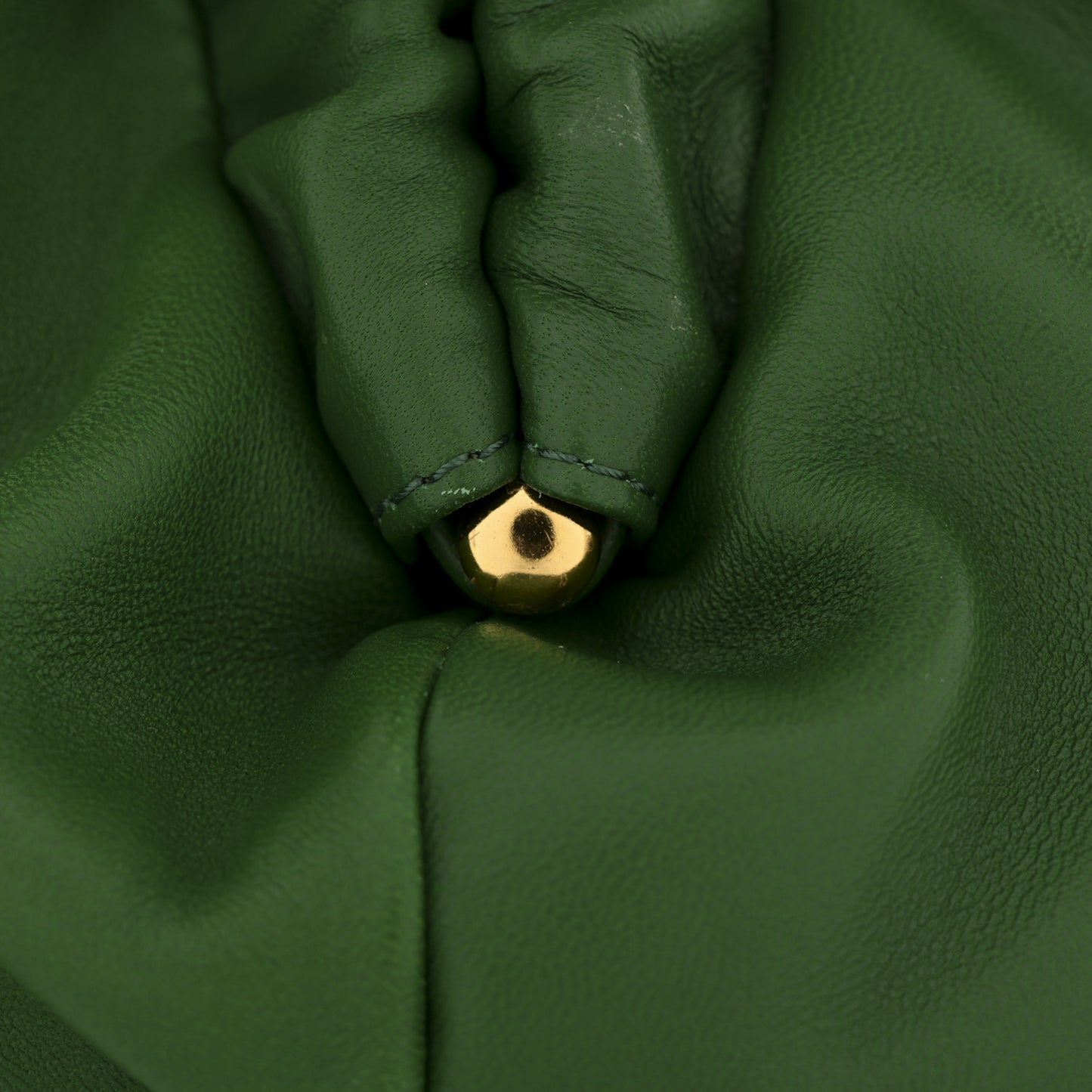 Lambskin Cloud Oversized Clutch Leaf