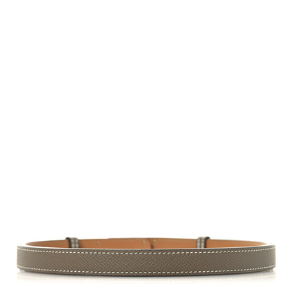 Hermes Epsom Kelly Belt Etoupe 2 of 3
