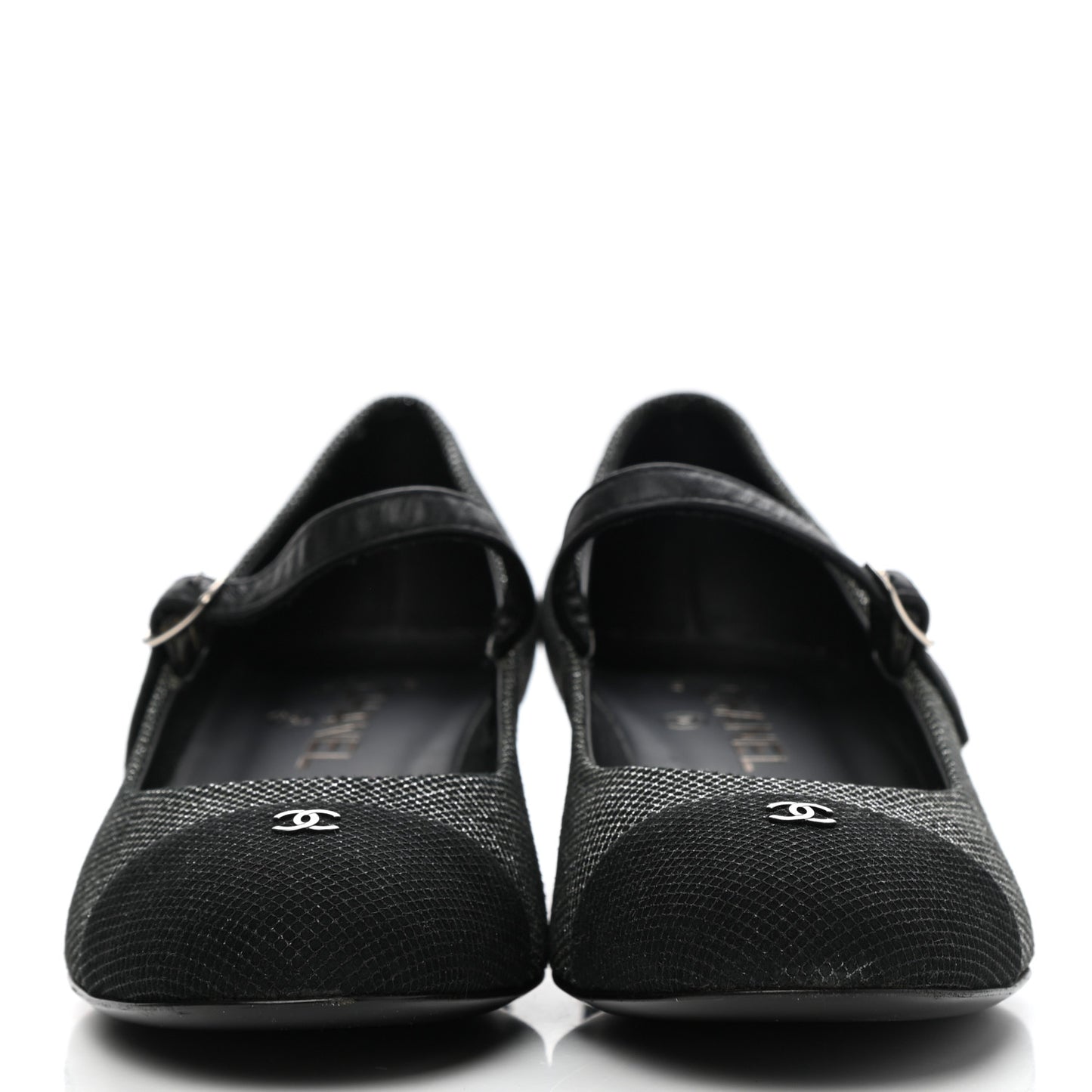 Grosgrain Cap Toe CC Pumps 40 Black