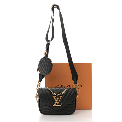 Louis Vuitton Calfskin New Wave Multi Pochette Black 11 of 11