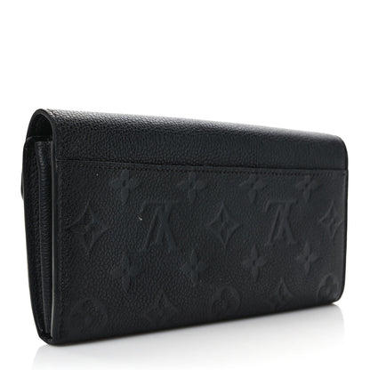 Louis Vuitton Empreinte Sarah Wallet NM Black 3 of 6