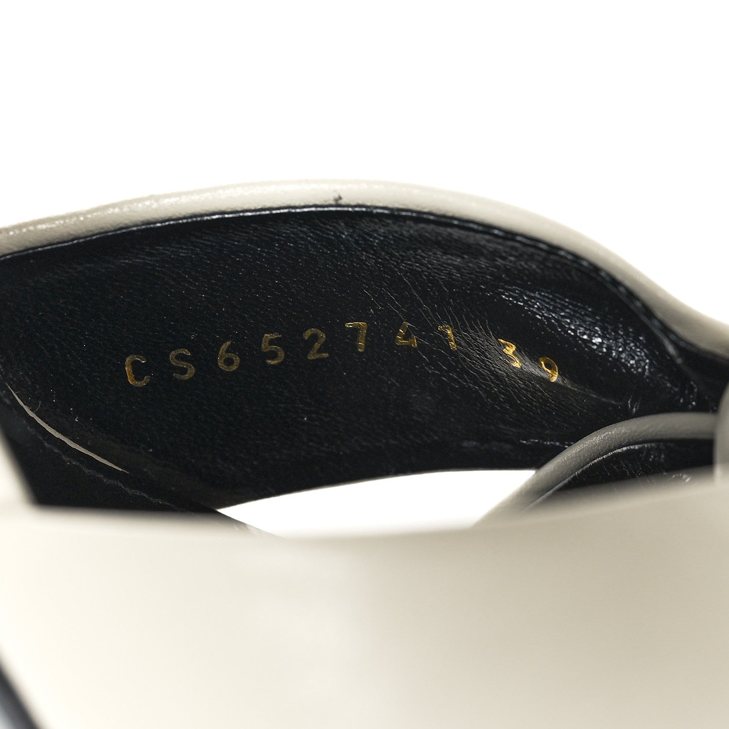 Saint Laurent Lambskin Bianca Mules 39 Pearl 6 of 11