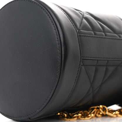 Christian Dior Calfskin Macrocannage Cannage Small Drawstring Backpack Black 10 of 10