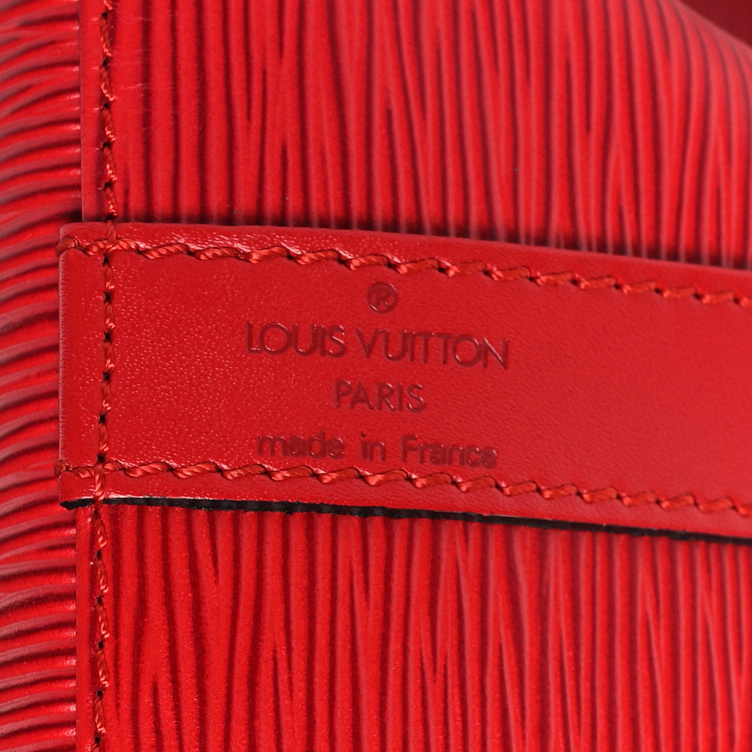 Louis Vuitton Epi Petit Noe Castillan Red 6 of 9