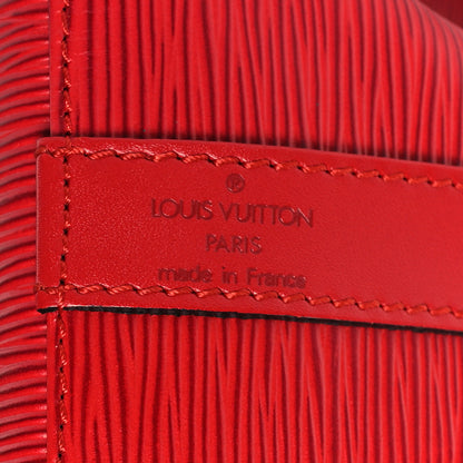 Louis Vuitton Epi Petit Noe Castillan Red 6 of 9