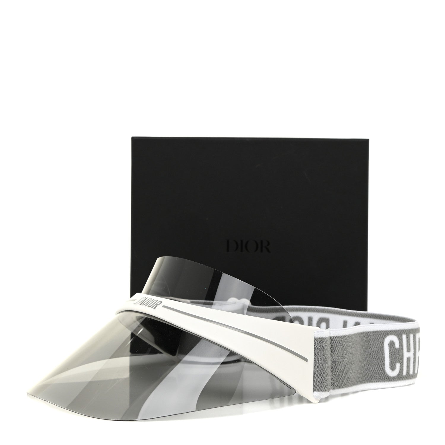 Christian Dior Mirrored DiorClub1 Sun Visor Grey 7 of 7