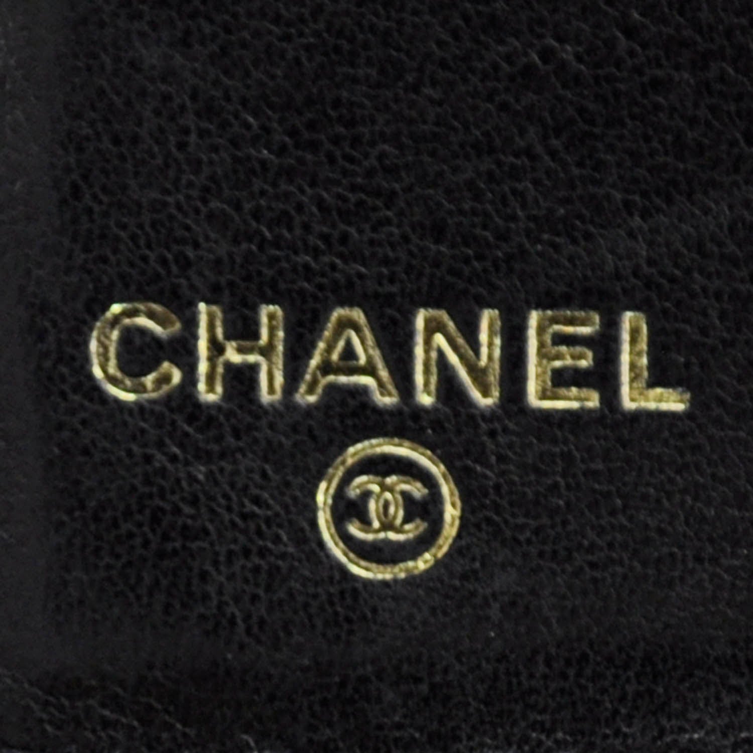 Chanel Lambskin Camellia Yen Wallet Black 7 of 11