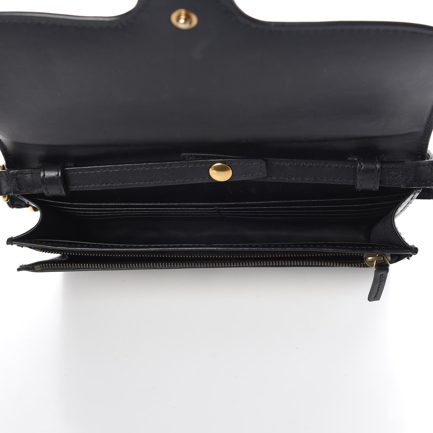 Gucci Monogram Lady Web Convertible Wallet Black 5 of 10
