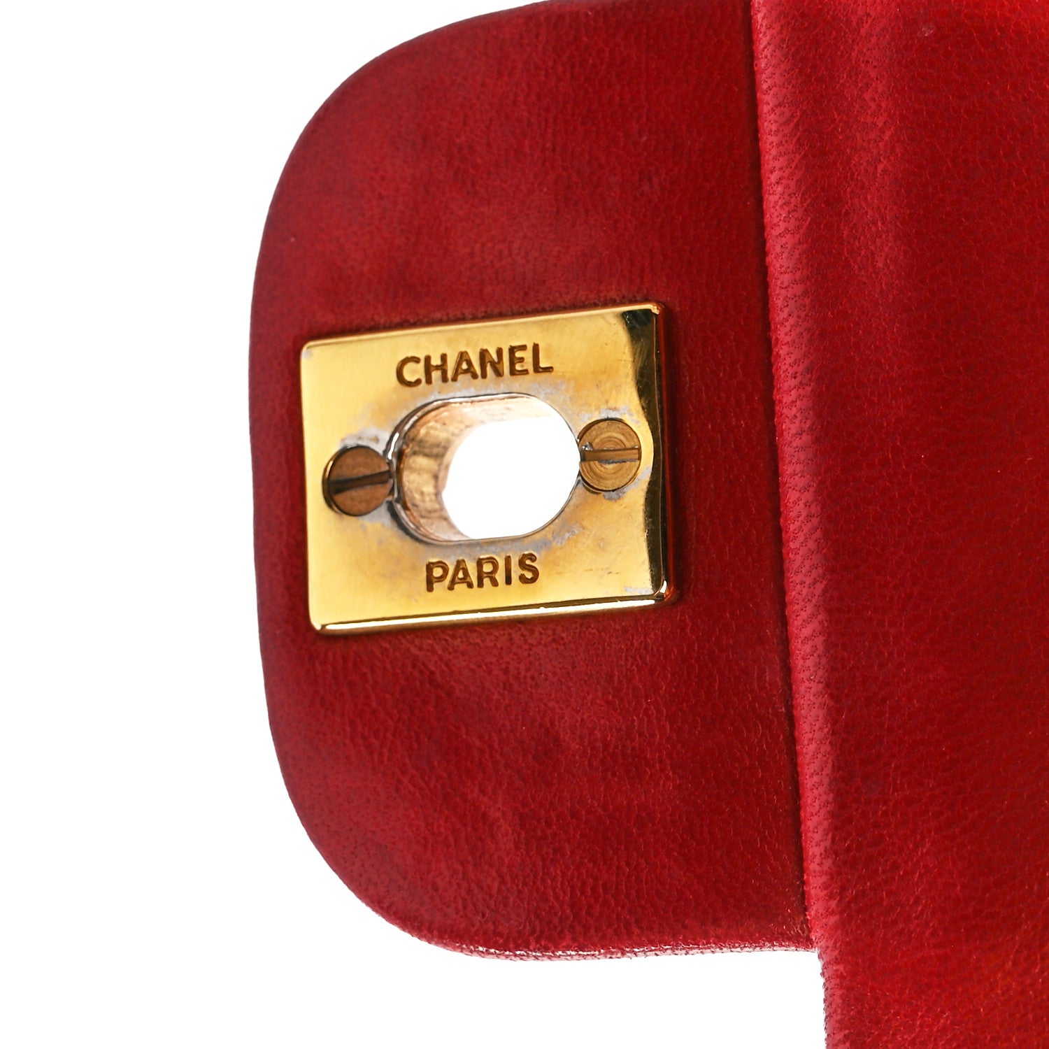 Chanel Lambskin Quilted Small Double Flap Red 6 of 16