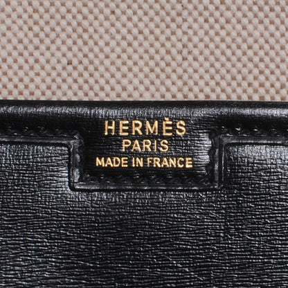 Hermes Box Calf Jige PM Clutch Black 5 of 6