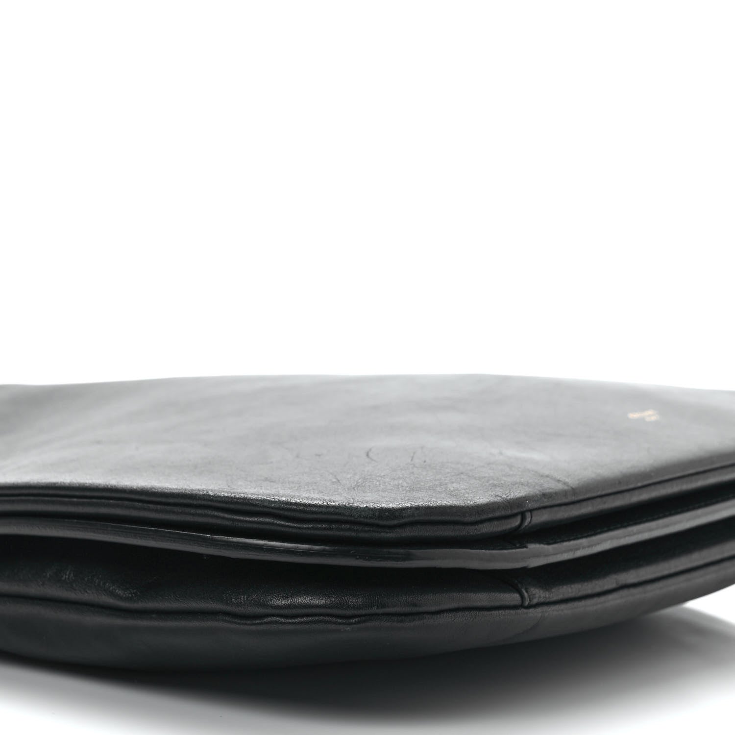 Celine Palmelato Calfskin Blade Hobo Black 6 of 7