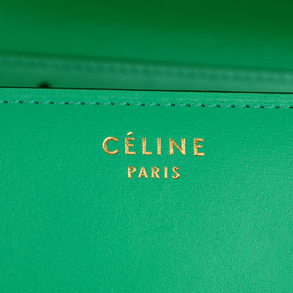 Celine Smooth Calfskin Medium Classic Box Flap Bag Palm 6 of 8