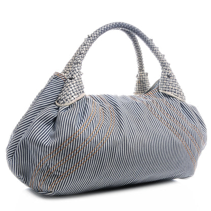 Fendi Denim Striped Spy Blue 3 of 9