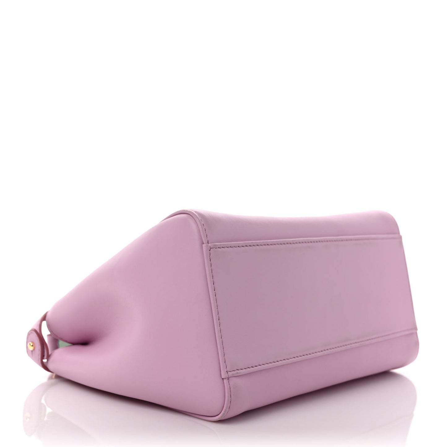 Nappa Stacked Bar Mini Peekaboo Iconic Satchel Lavanda